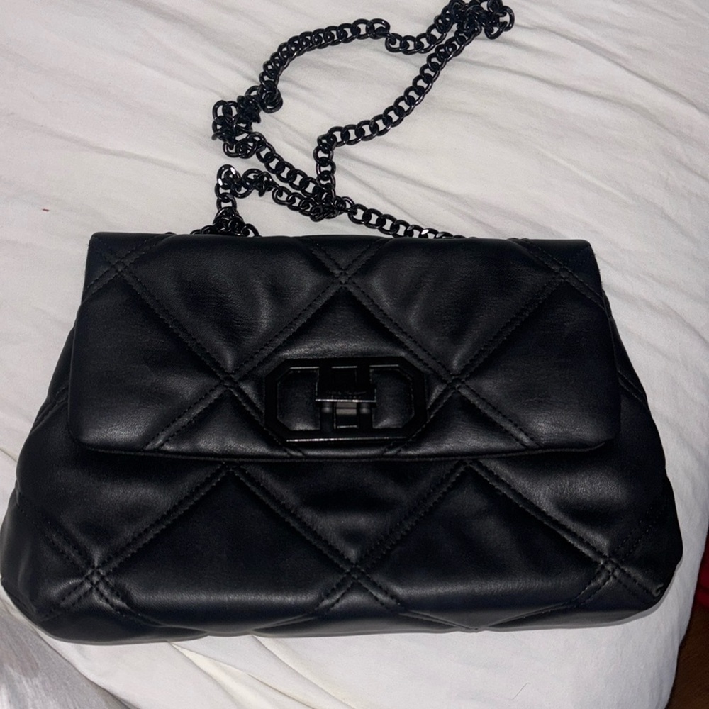 Nicole Miller black crossbody